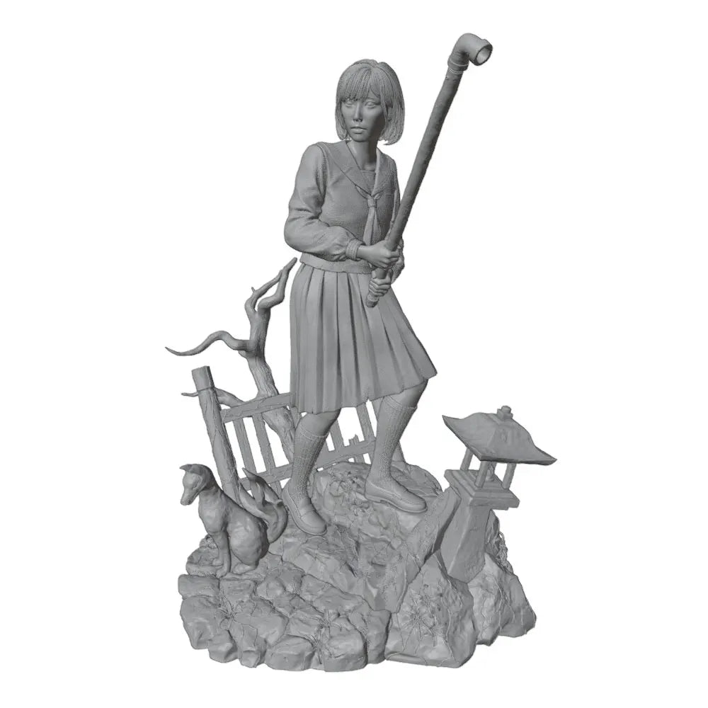 1/24 Wizard, Resin Model Figure Kit, Anime Theme, Unassembled and Unpainted