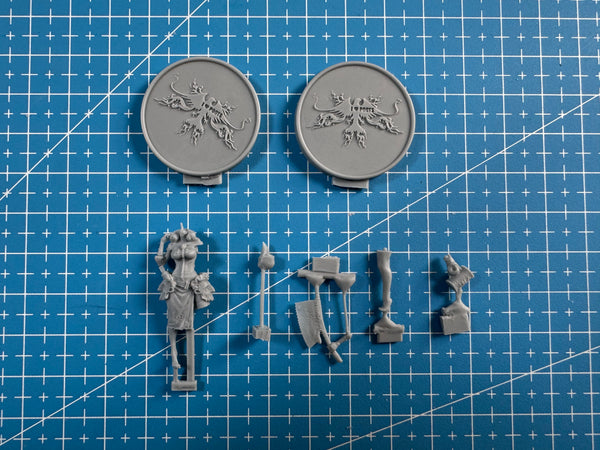 40mm Tactical Soldier, Resin Model Figure Kit, Sci-Fi Theme, Unassembled and Unpainted