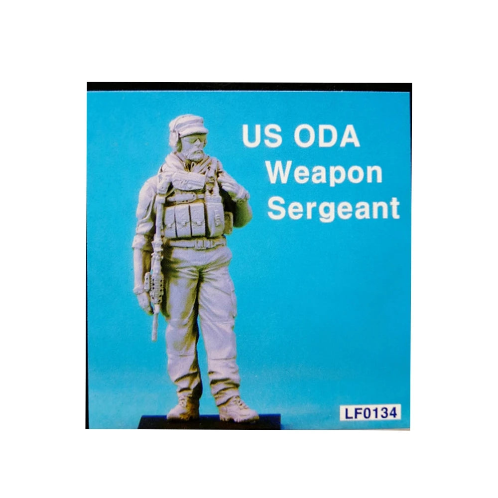 1/35 Modern US ODA Weapon Sergeant, Resin Model Figure Kit, Unassembled and Unpainted