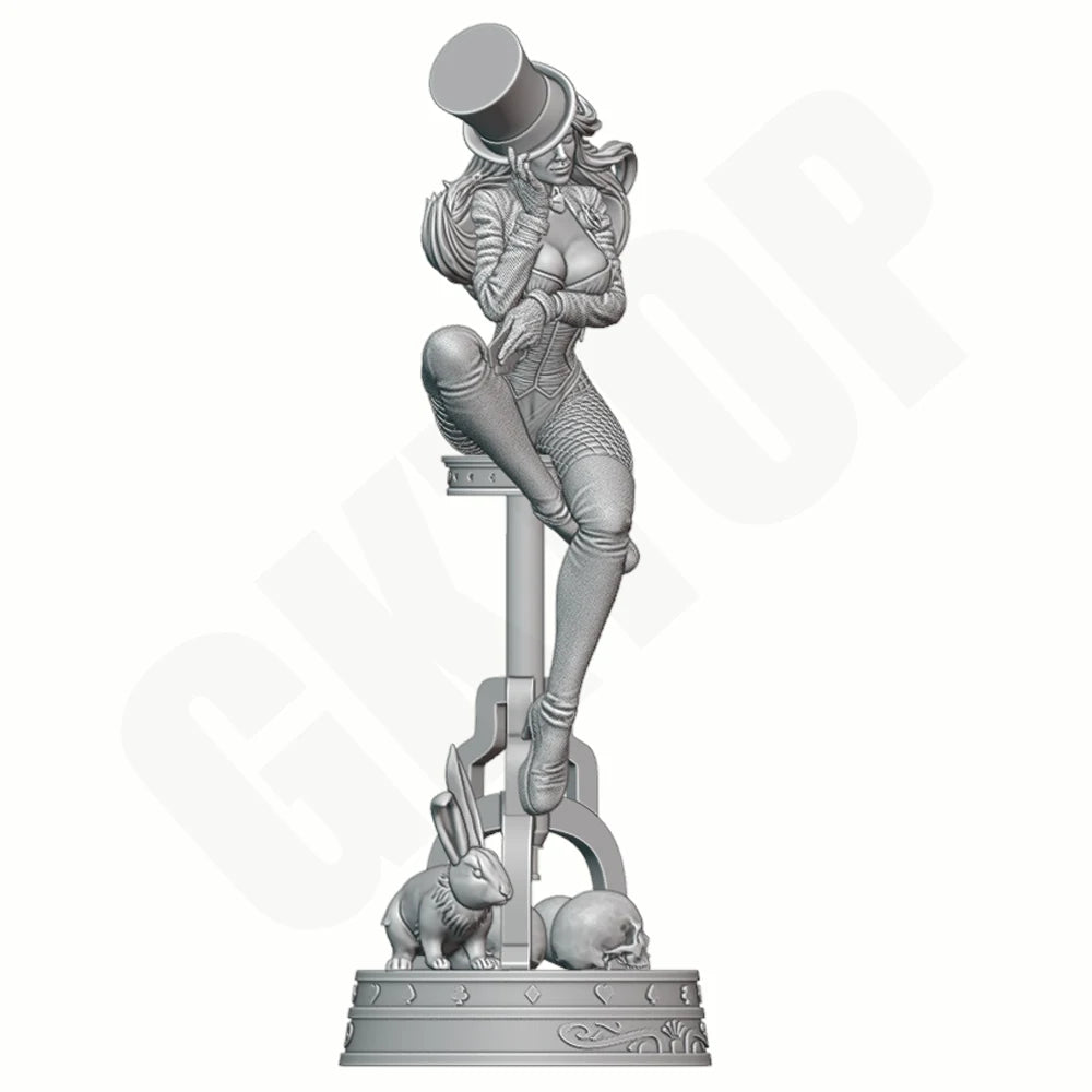 1/24 Cabaret Magician, Resin Model Figure Kit, Unassembled and Unpainted