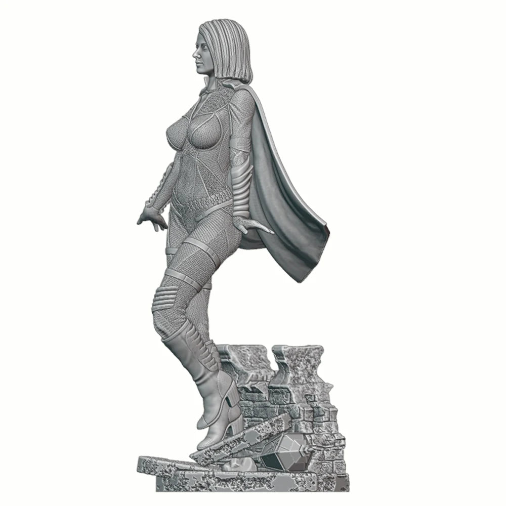 1/24 Tactical Agent, Resin Model Figure Kit, Sci-Fi Theme, Unassembled and Unpainted