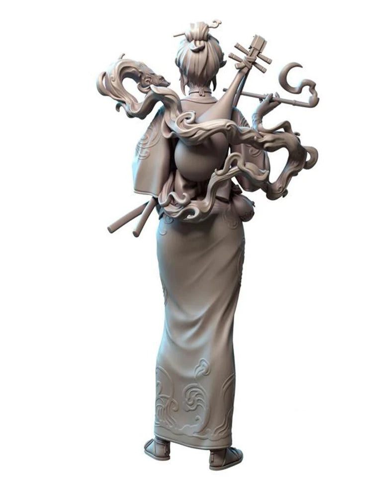1/24 Ancient Medusa, Resin Model Figure Kit, Mythology Theme, Unassembled and Unpainted