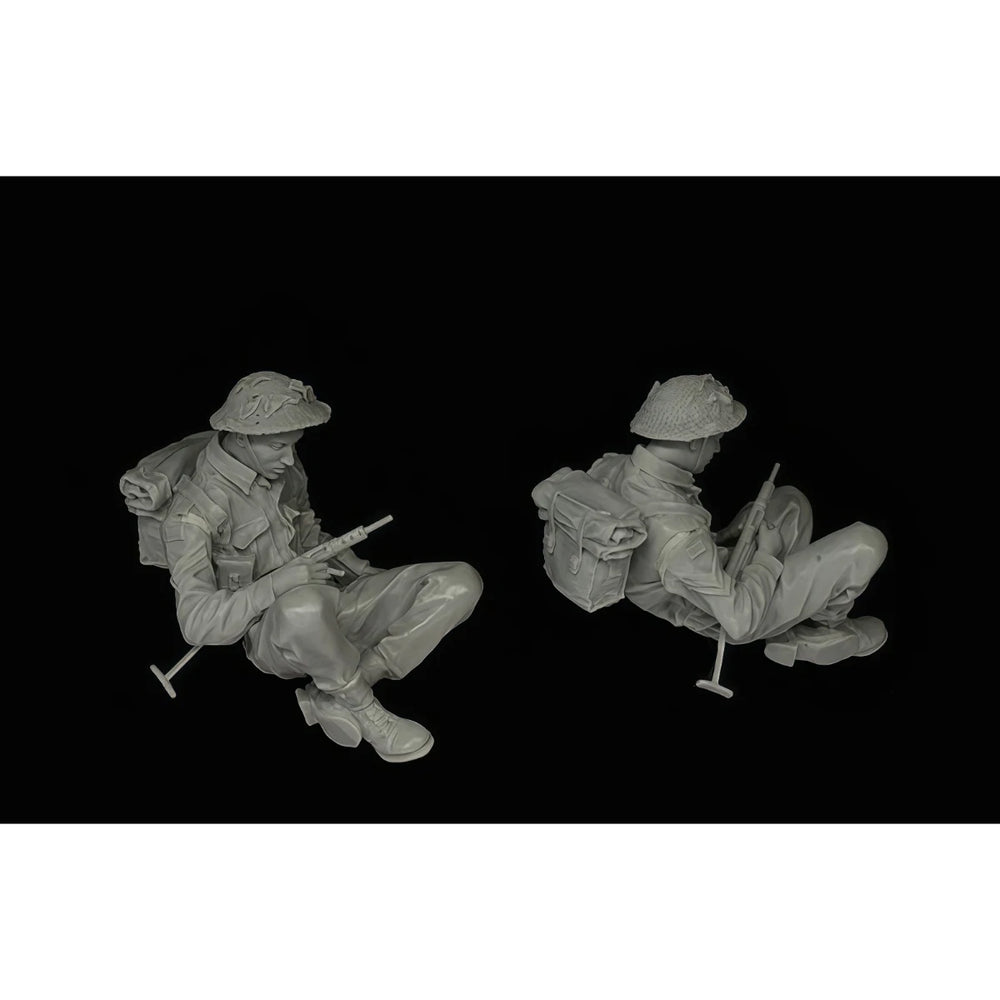 1/35 WWII British Sergeant, Resin Model Figure Kit, Unassembled and Unpainted