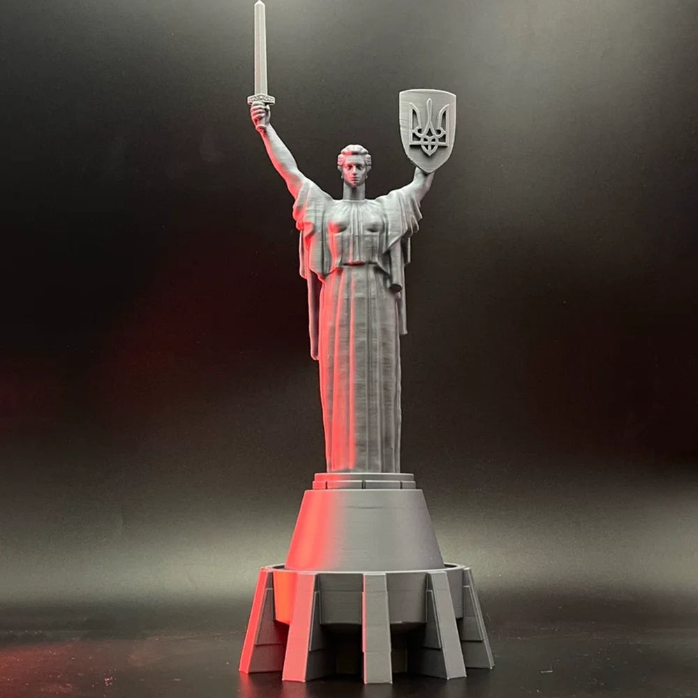 328mm Modern Ukraine Motherland Monument, Resin Model Figure Kit, Unassembled and Unpainted