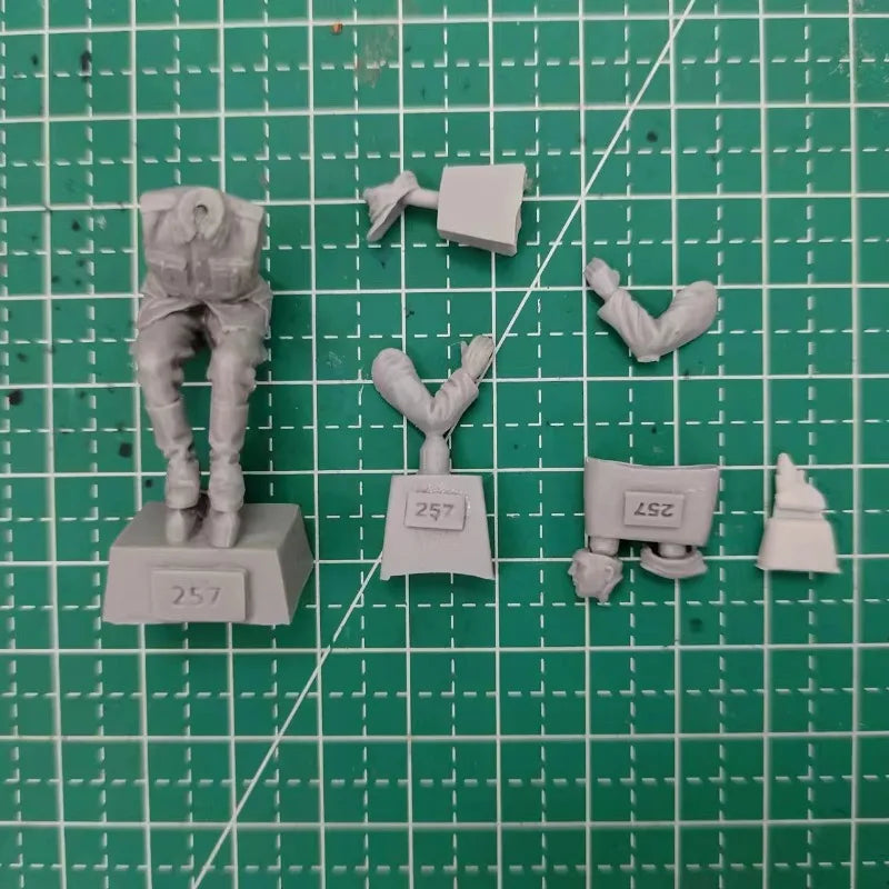 1/35 WWII Driver Soldier, Resin Model Figure Kit, Unassembled and Unpainted