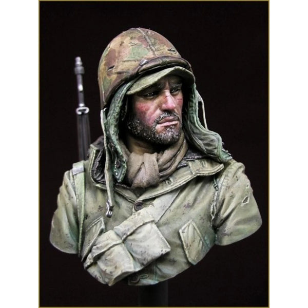1/10 Modern USMC Infantryman, Resin Model Bust Kit, Unassembled and Unpainted