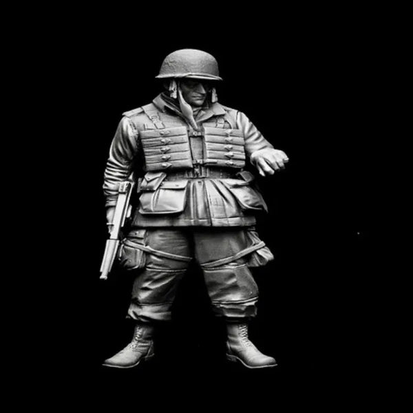 120mm WWI Airborne Officer, Resin Model Figure Kit, Unassembled and Unpainted