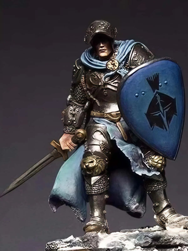 60mm Warrior, Resin Model Figure Kit, Fantasy Theme, Unassembled and Unpainted