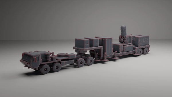 1/144 Modern C-RAM Land-Based Phalanx, Resin Model Vehicle Kit, Unassembled and Unpainted