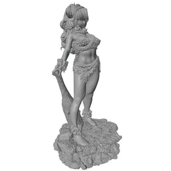 1/24 Pin-Up Fantasy Girl, Resin Model Figure Kit, Unassembled and Unpainted