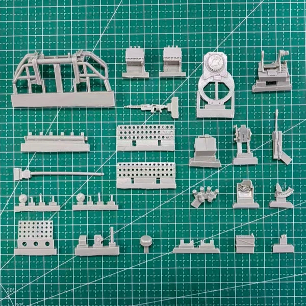 1/35 Modern German Fennek 1A2, Resin Model Vehicle Kit, Unassembled and Unpainted