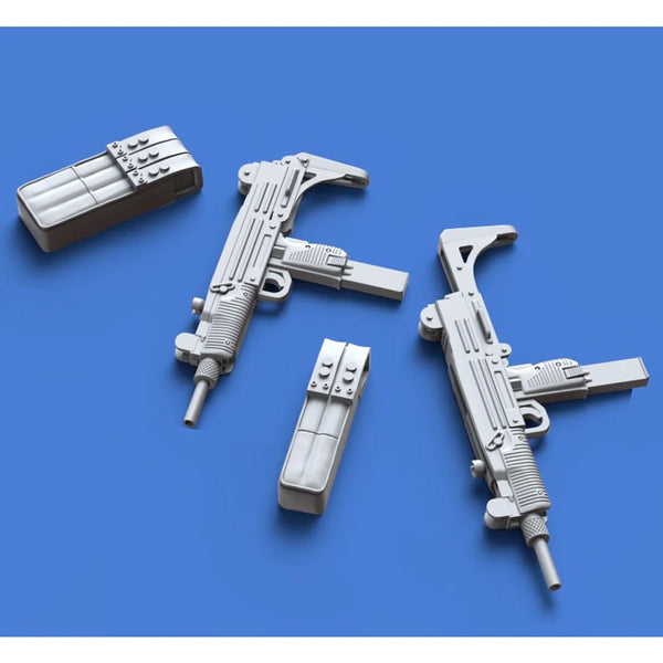1/35 Cold War Uzi Submachine Gun, Resin Model Accessory Kit, Unpainted