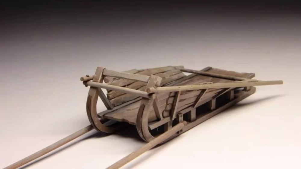 1/35 Winter Sledge, Resin Model Accessory Kit, Historical Theme, Unpainted