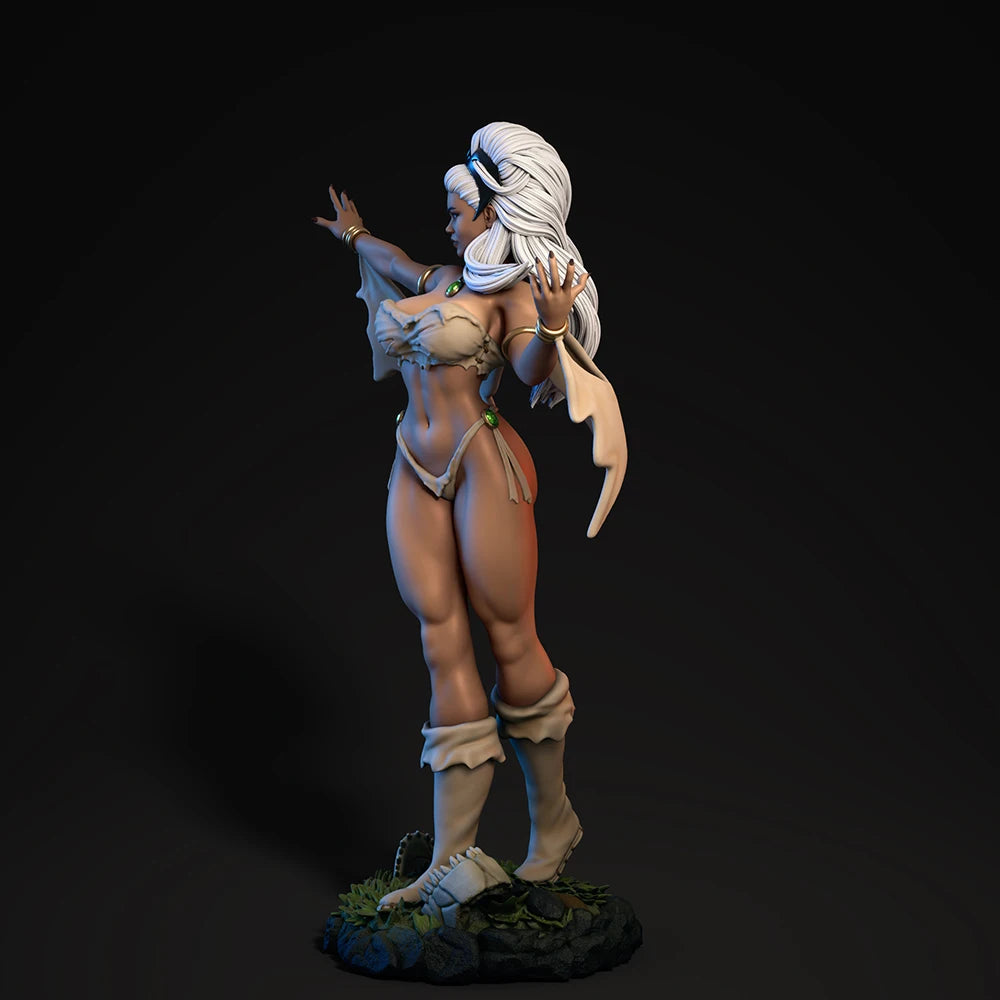 1/24 Winged Spirit Beauty, Resin Model Figure Kit, Fantasy Theme, Unassembled and Unpainted