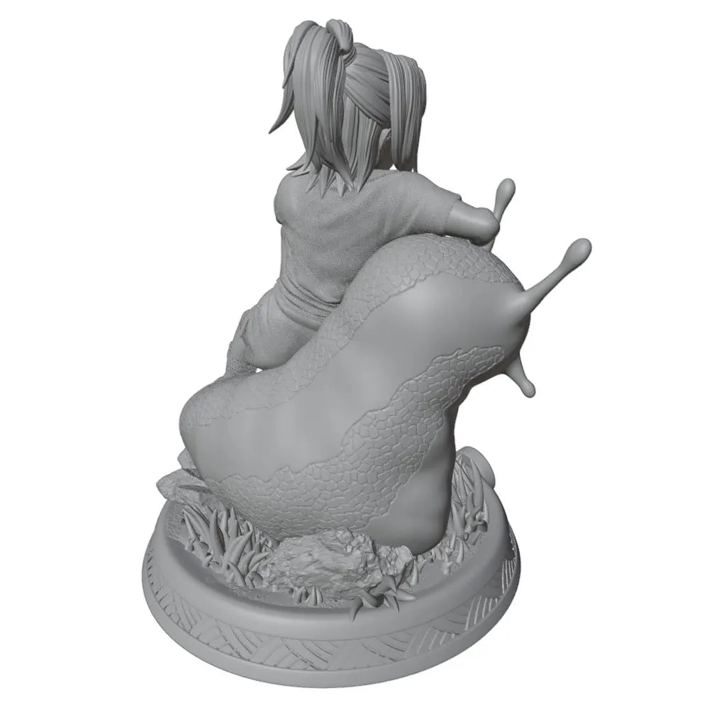 1/24 Eastern Fantasy Woman Reclining in Robes, Resin Model Figure Kit, Anime Theme, Unassembled and Unpainted