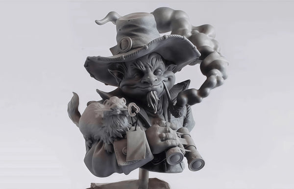1/10 Ornate Fantasy Elf, Resin Model Figure Kit, Fantasy Theme, Unassembled and Unpainted