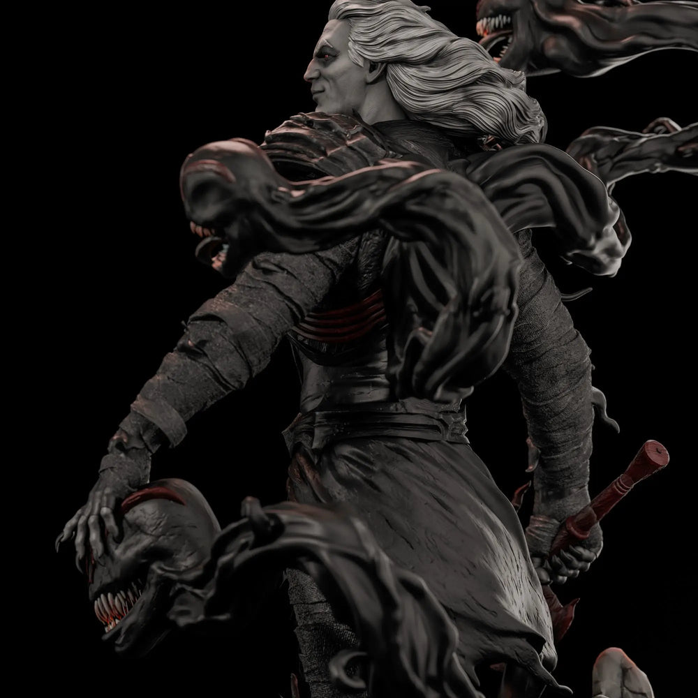 Dark Fantasy Vampire, Resin Model Figure Kit, Fantasy Theme, Unassembled and Unpainted