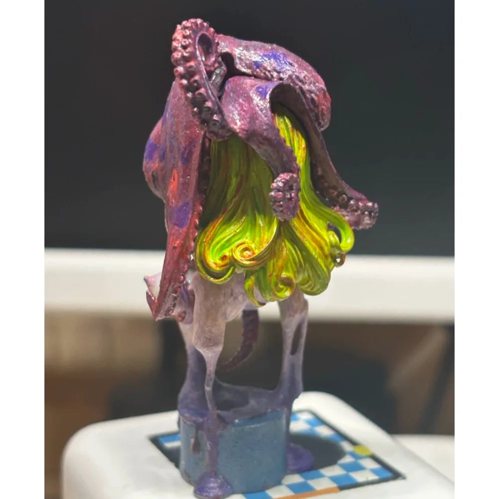 1/10 Octopus Girl, Resin Model Bust Kit, Fantasy Theme, Unassembled and Unpainted