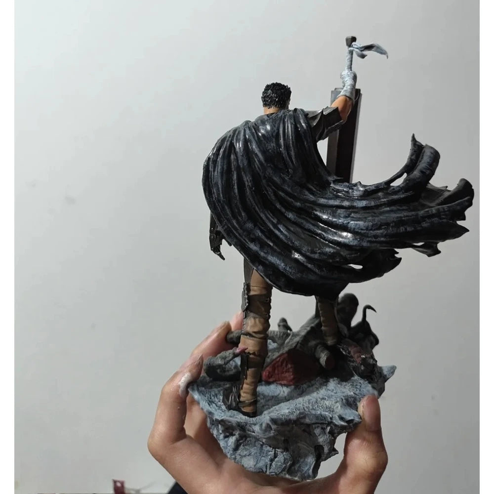 Armored Fantasy Warrior with Winged Cape, Resin Model Figure Kit, Fantasy Theme, Unassembled and Unpainted