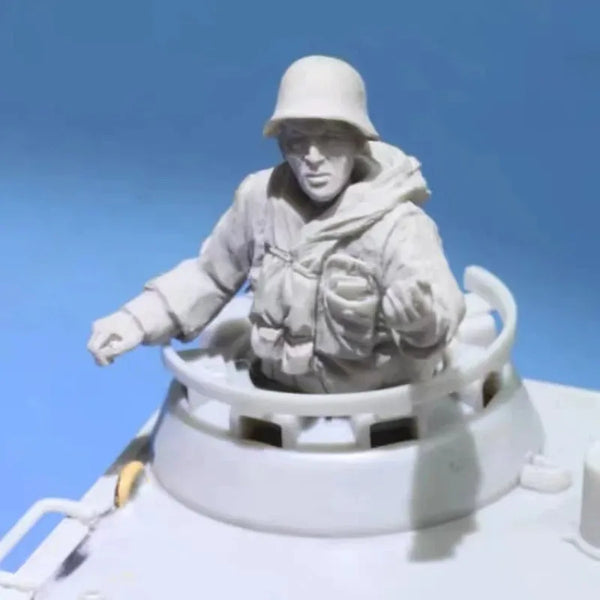 1/35 Modern Soldier, Resin Model Bust Kit, Unassembled and Unpainted