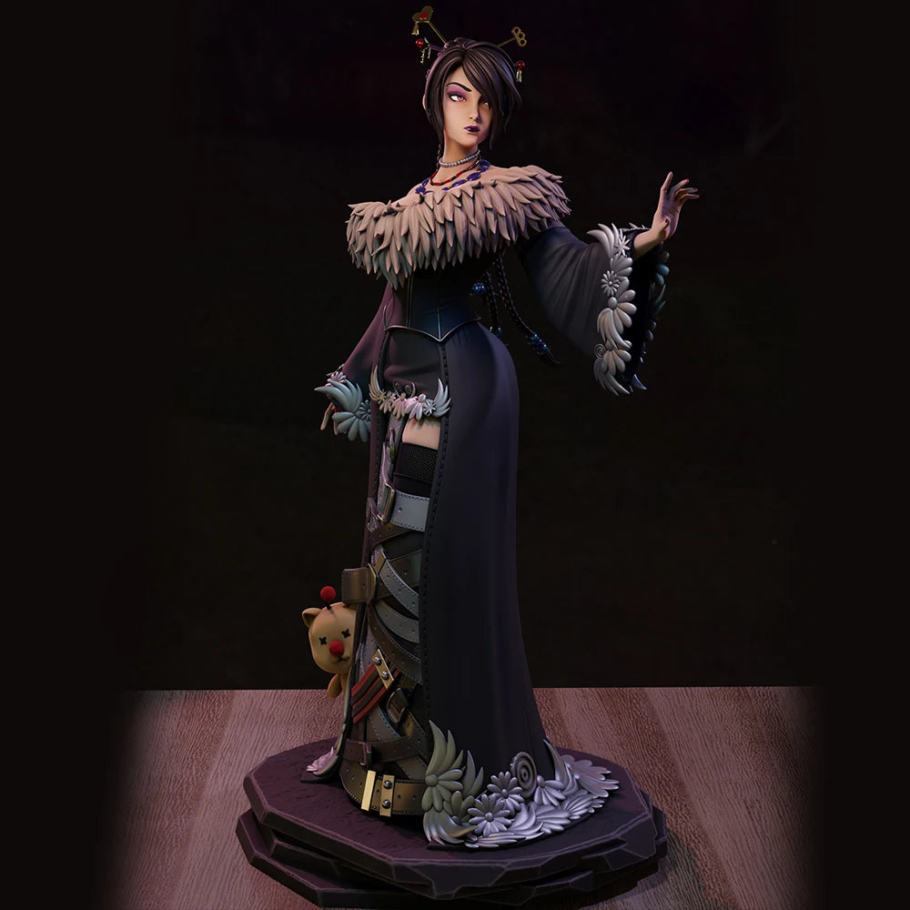 1/24 Belle Lulu, Resin Model Figure Kit, Anime Theme, Unassembled and Unpainted