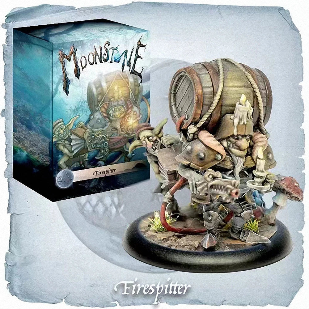 Warrior with Mechanical Weapon, Resin Model Figure Kit, Fantasy Theme, Unassembled and Unpainted