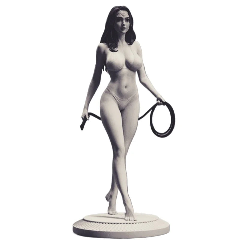 1/24 Fantasy Bikini Beach Girl, Resin Model Figure Kit, Unassembled and Unpainted