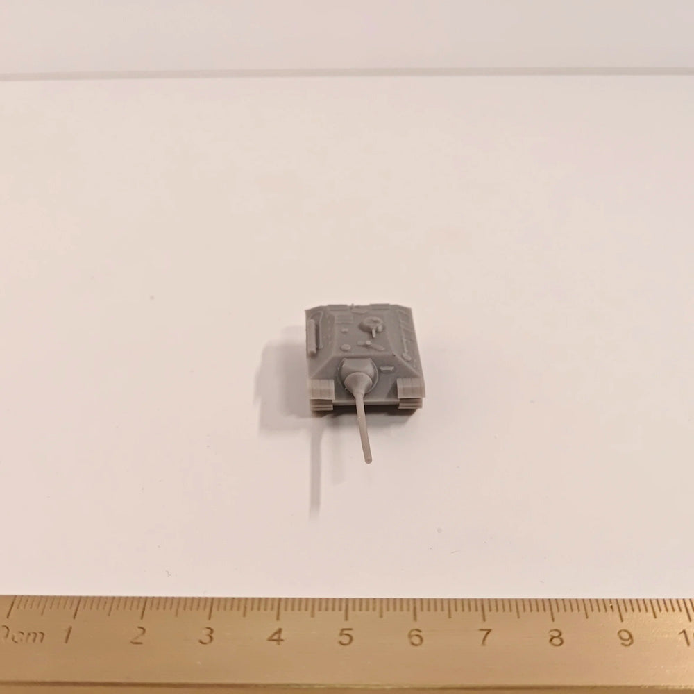 1/144 WWII German E-25 Tank Destroyer, Resin Model Vehicle Kit, Unassembled and Unpainted