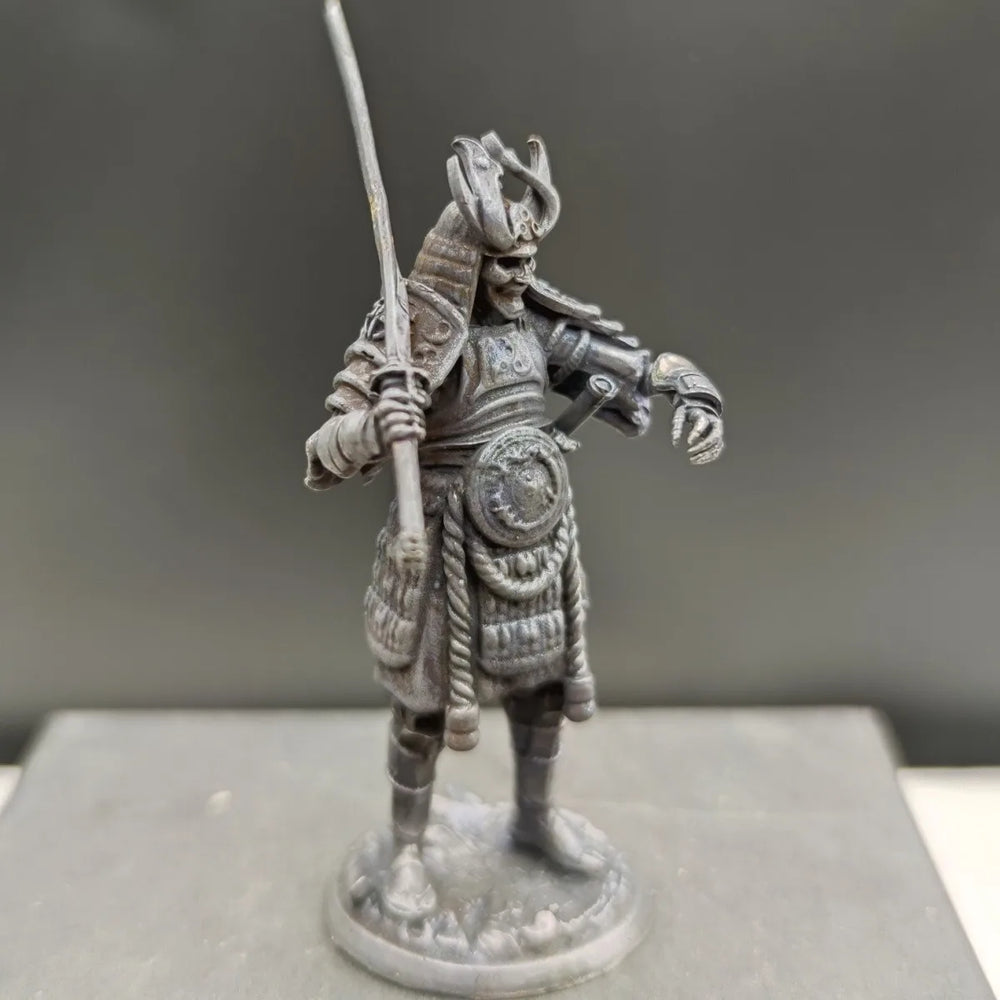 60mm Medieval Ghost Warrior, Resin Model Figure Kit, Fantasy Theme, Unassembled and Unpainted