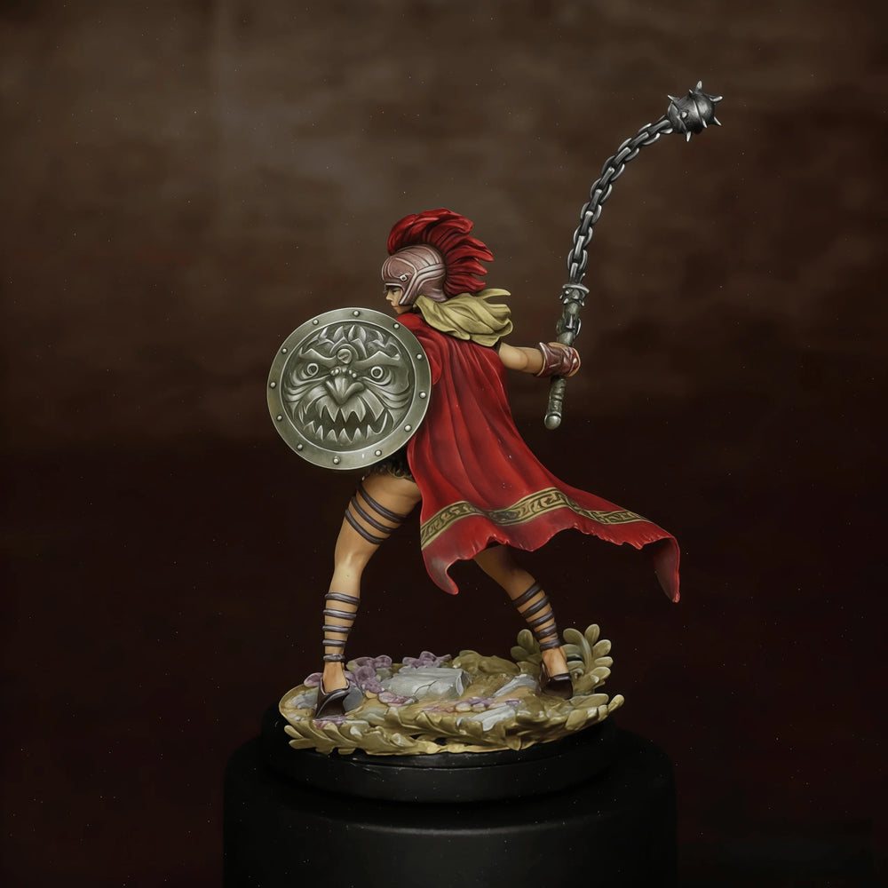 40mm Orc Gladiator, Resin Model Figure Kit, Fantasy Theme, Unassembled and Unpainted