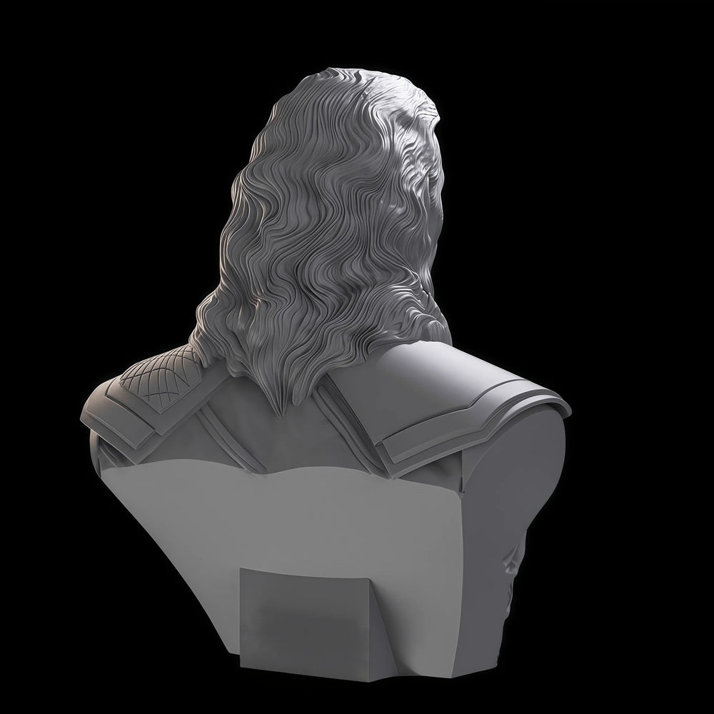 1/10 King of Tricks, Resin Model Bust Kit, Fantasy Theme, Unassembled and Unpainted