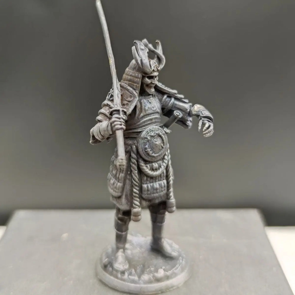 60mm Medieval Ghost Warrior, Resin Model Figure Kit, Fantasy Theme, Unassembled and Unpainted