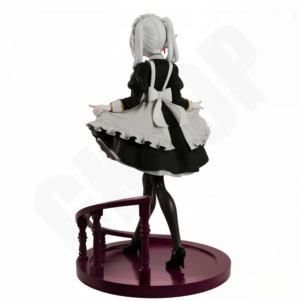 1/24 Elf Maid Character, Resin Model Figure Kit, Anime Theme, Unassembled and Unpainted
