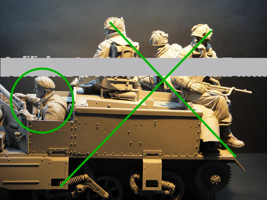 1/16 Modern Desert Operations, 12 Figures, Resin Model Diorama Kit, Unassembled and Unpainted