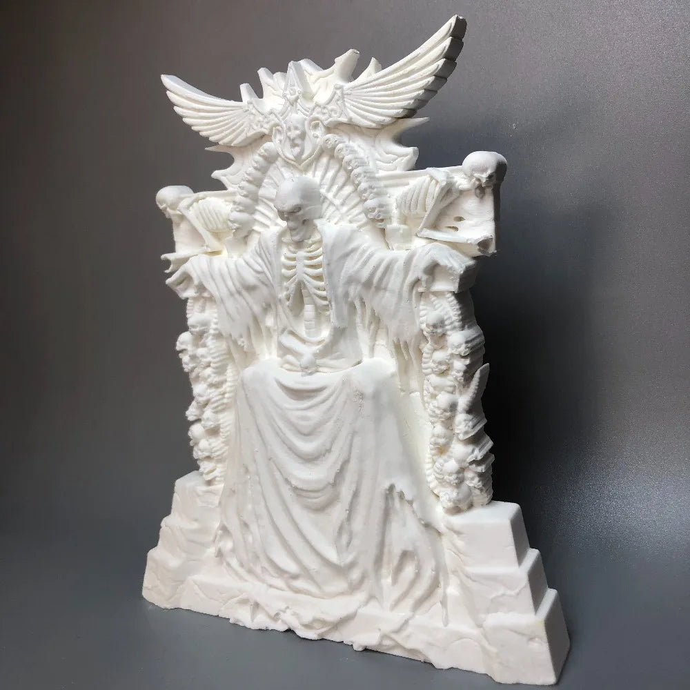 Death Baroque, Resin Model Bust Kit, Fantasy Theme, Unassembled and Unpainted