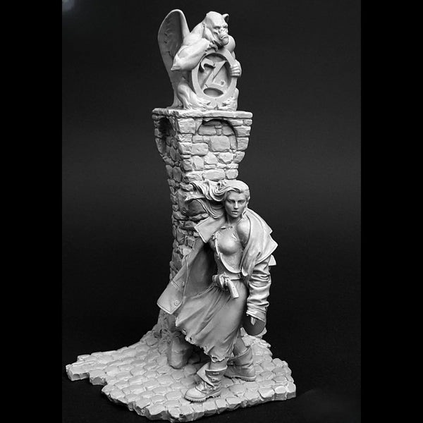 1/24 Ancient Female Warrior Dorothy, Resin Model Figure Kit, Unassembled and Unpainted