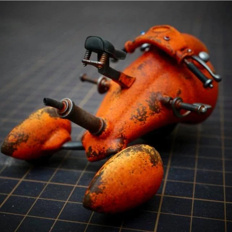 Rabbit with Motorcycle, Resin Model Creature Kit, Anime Theme, Unassembled and Unpainted