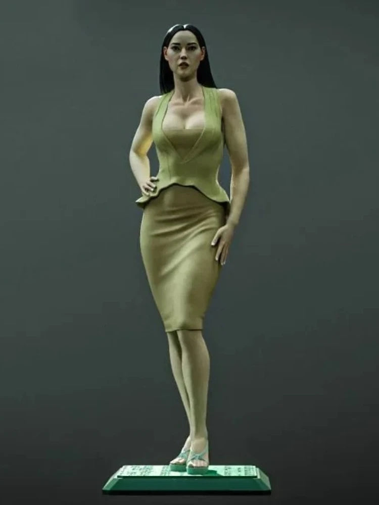 75mm Film Actress, Resin Model Figure Kit, Unassembled and Unpainted