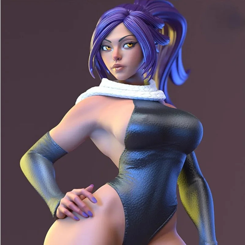 1/24 Yoruichi Anime Character, Resin Model Figure Kit, Anime Theme, Unassembled and Unpainted