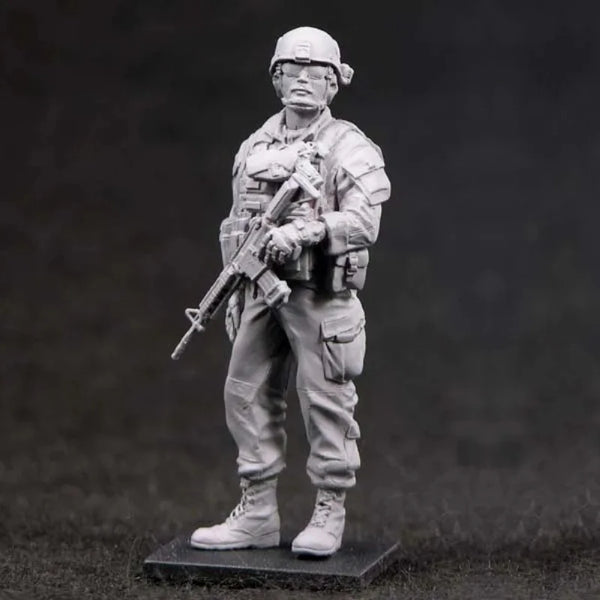 1/35 Modern US Army Special Forces Soldier, Resin Model Figure Kit, Unassembled and Unpainted