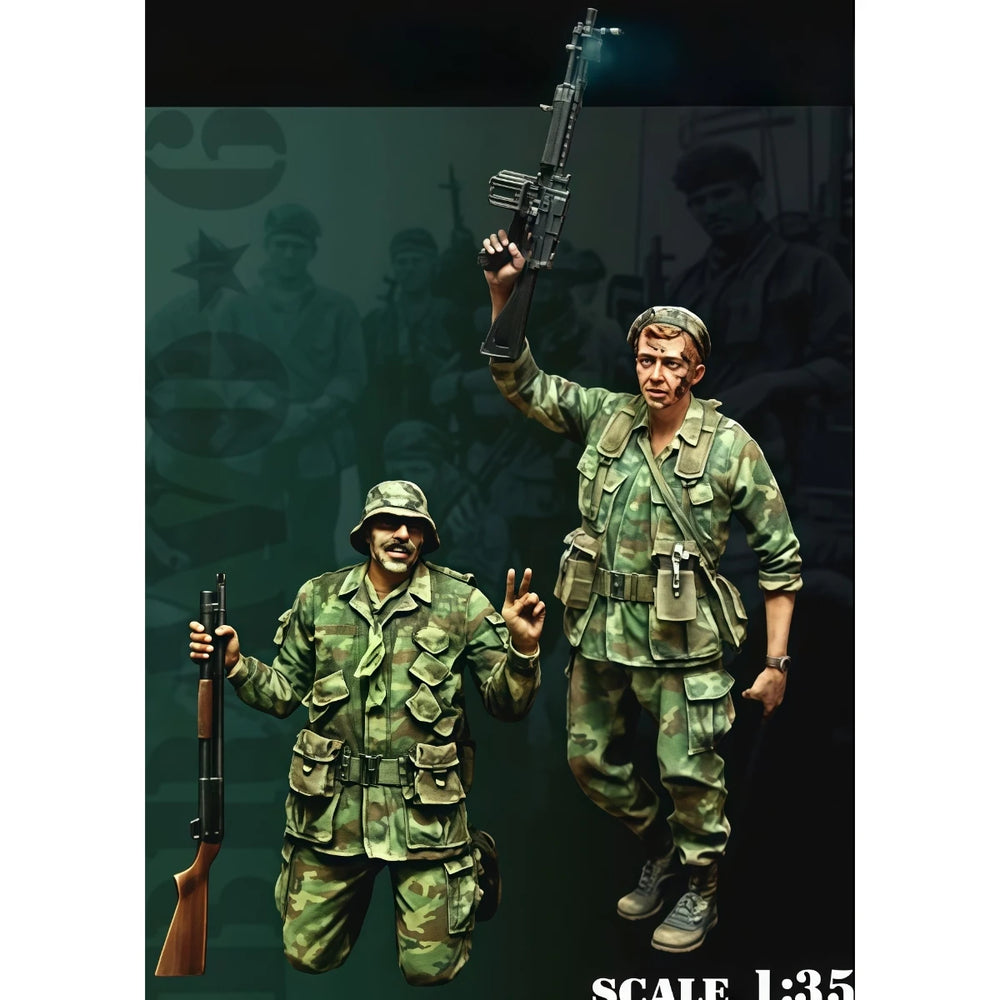 1/35 Modern Navy SEAL Operators, 6 Figures, Resin Model Figure Kit, Unassembled and Unpainted
