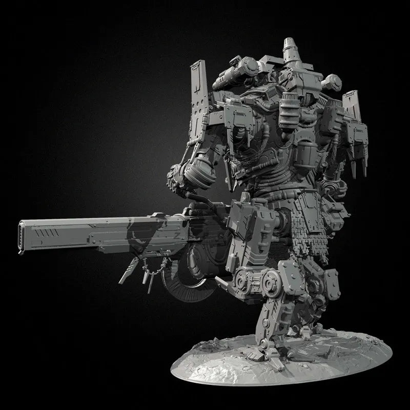 105mm Star God of War, Resin Model Figure Kit, Sci-Fi Theme, Unassembled and Unpainted