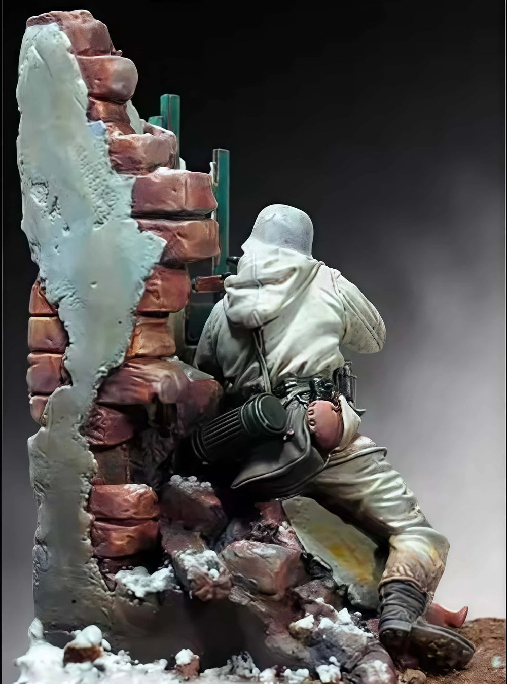 1/18 WWI Sniper, Resin Model Diorama Kit, Unassembled and Unpainted