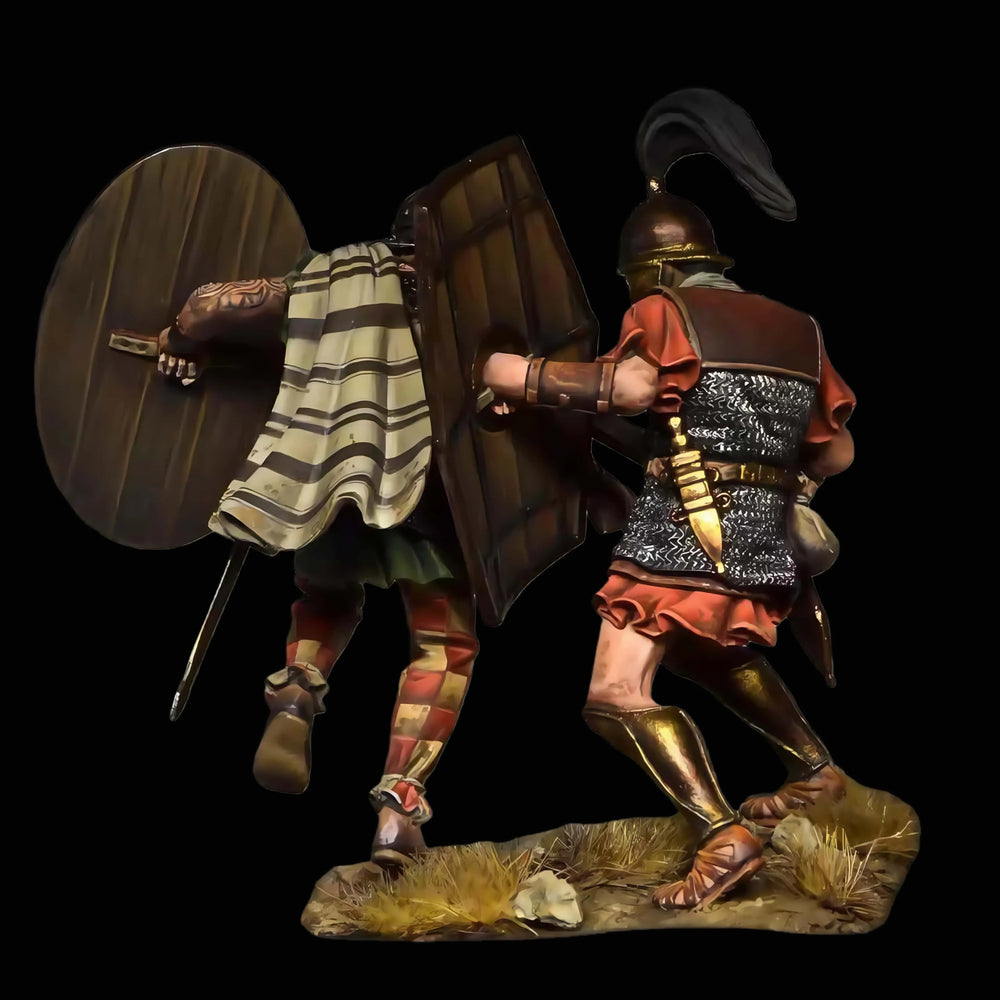 1/35 Ancient Roman Warriors, 2 Figures, Resin Model Figure Kit, Unassembled and Unpainted