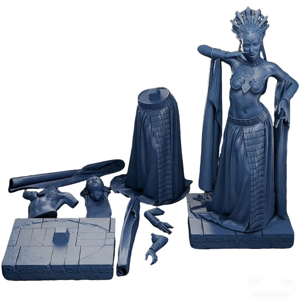 230mm Queen Akasha, Resin Model Bust Kit, Fantasy Theme, Unassembled and Unpainted