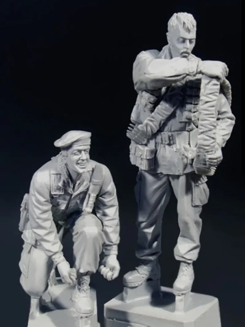 1/35 Vietnam War Australian SAS Combat Patrol, 2 Figures, Resin Model Figure Kit, Unassembled and Unpainted