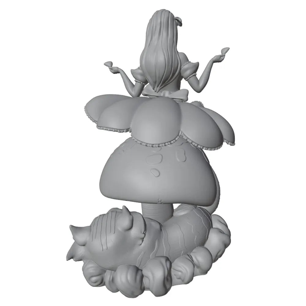 1/24 Four-Armed Fantasy Female on Cloud, Resin Model Figure Kit, Unassembled and Unpainted