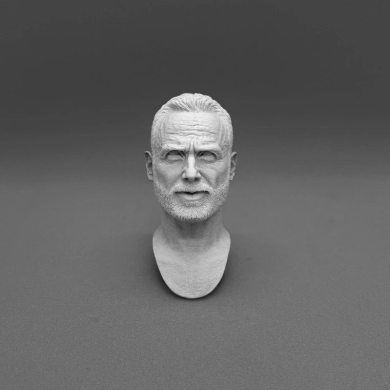 1/6 American TV Actors, Resin Model Bust Kit, Historical Theme, Unassembled and Unpainted