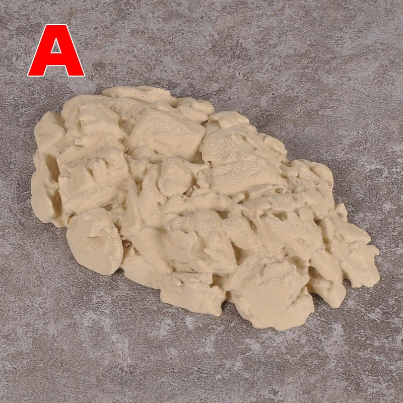 1/64 Gobi Desert Landscape, Resin Model Diorama Kit, Unassembled and Unpainted