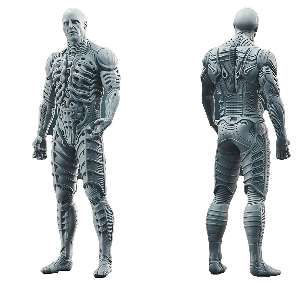 75mm Male Study, Resin Model Figure Kit, Unassembled and Unpainted